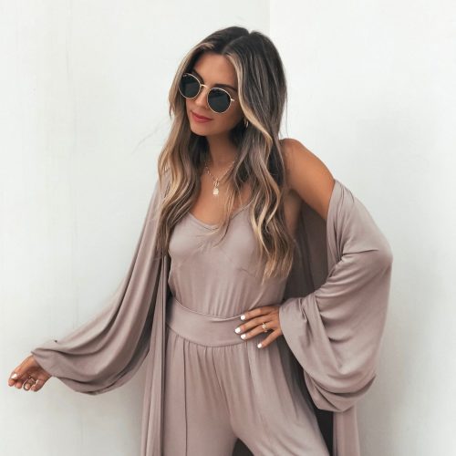 buttery soft taupe kimono cardigan 333568