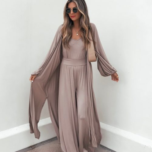 buttery soft taupe wide leg pants 306919