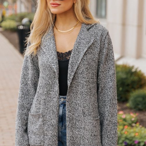 classy elegant wool coat charcoal 606531