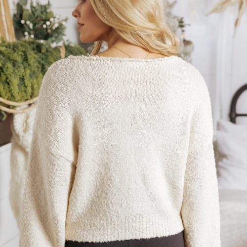 cozy night cream pullover sweater 202978