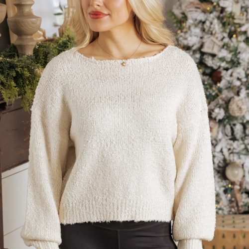 cozy night cream pullover sweater 948440