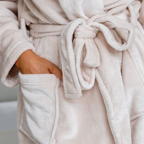 cozy soft cream robe 366114