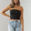 Double Lined Jersey Tube Top - Magnolia Boutique