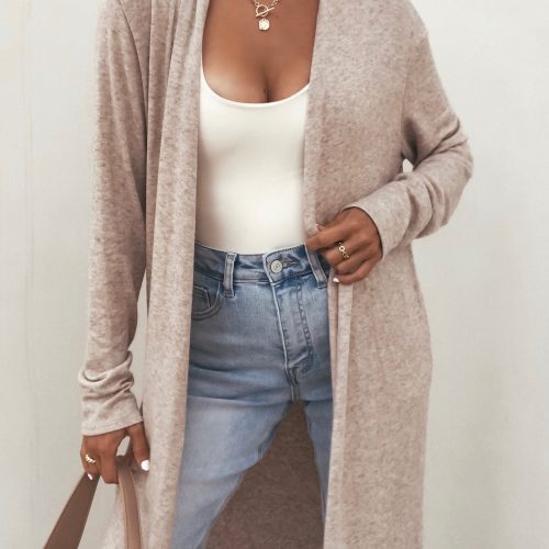 essential oatmeal duster cardigan pre order 672184