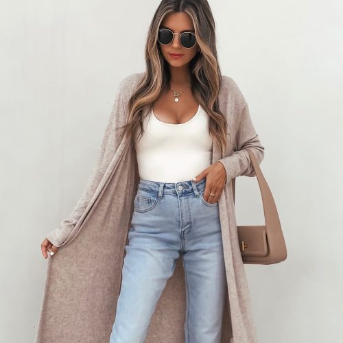 essential oatmeal duster cardigan pre order 863568