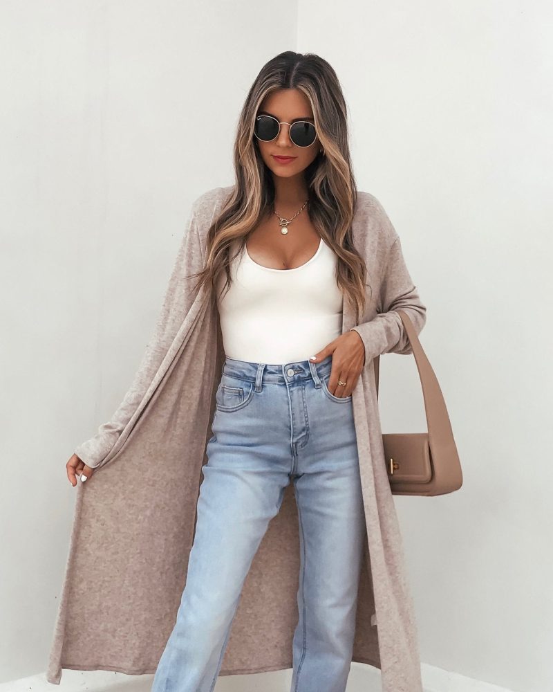 essential oatmeal duster cardigan pre order 863568