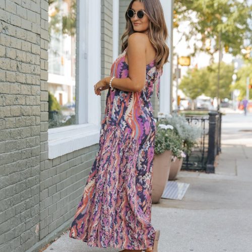 free people multi print everything and more maxi dress 543129