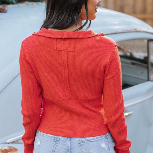 free people red midnight half zip pullover 175806