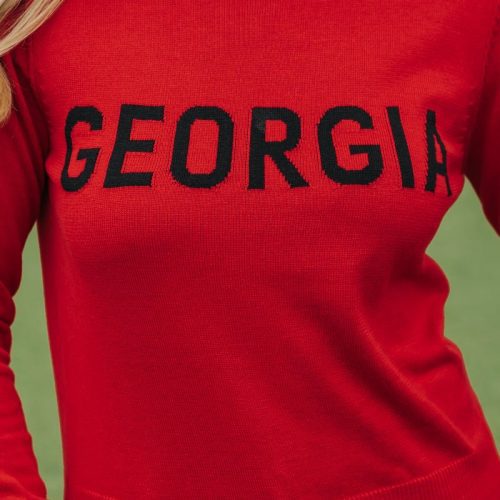 georgia game day crew neck sweater 802662