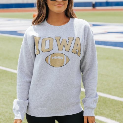 iowa grey graphic sweatshirt 736354