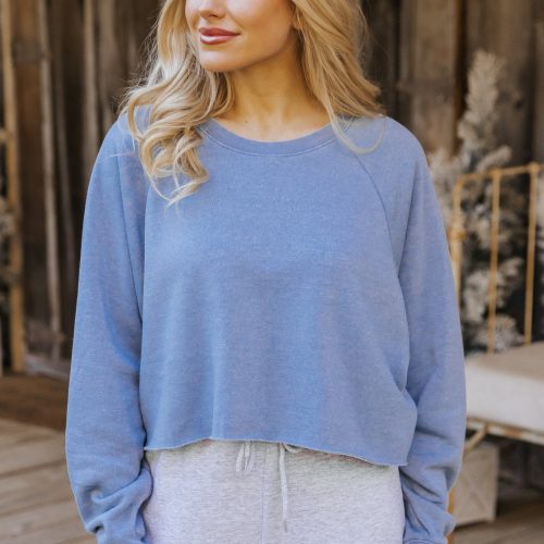 jenna blue crew neck sweatshirt 695045