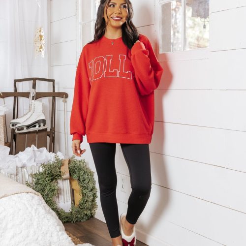 jolly red graphic sweatshirt 635318