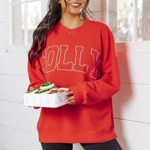 jolly red graphic sweatshirt 951960