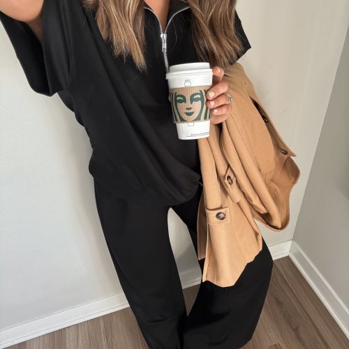 laid back and comfy black sweatpants 552579