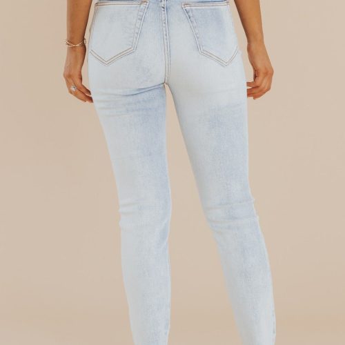 light high rise skinny mom jeans final sale 103922