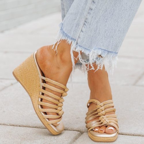 matisse laney braided wedge heels 744467