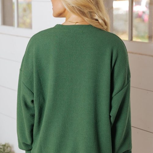 merry green graphic sweatshirt 546163