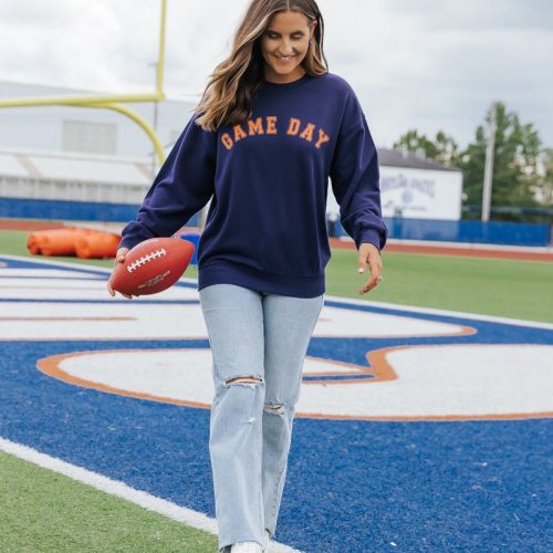 navy game day sweatshirt 328085