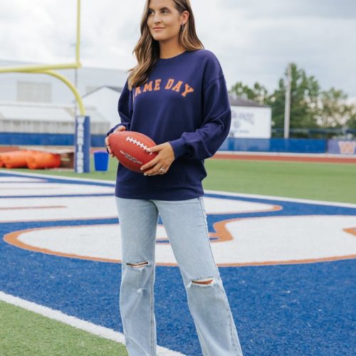 navy game day sweatshirt 788563