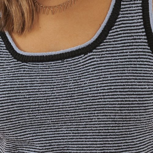 navy striped scoop neck tank top 923276