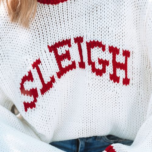 ready to sleigh pullover sweater ivory 233053