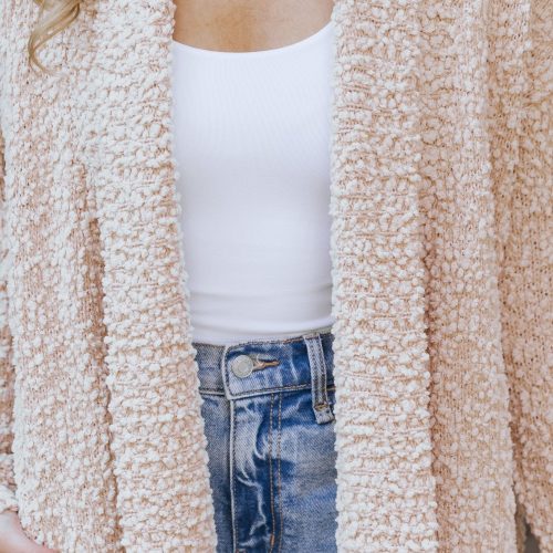 sand popcorn dreamer cardigan 690340