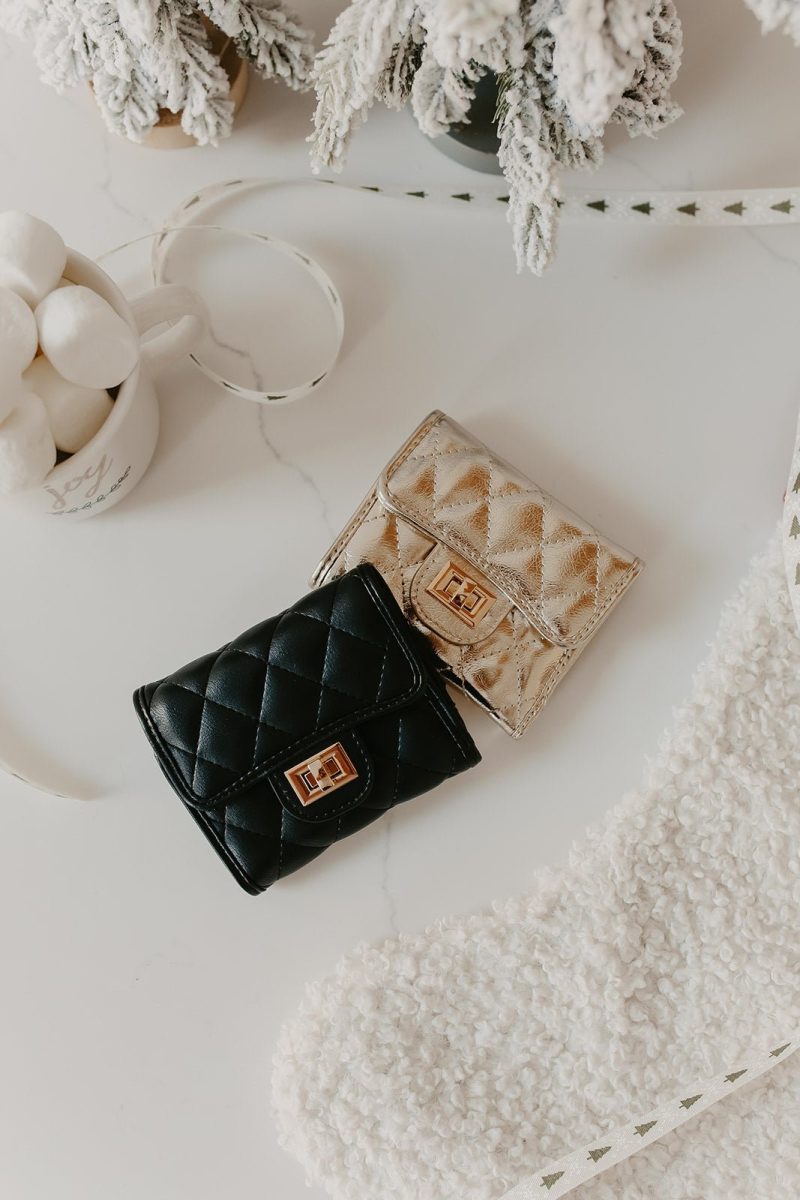 shantel quilted vegan leather wallet 986159