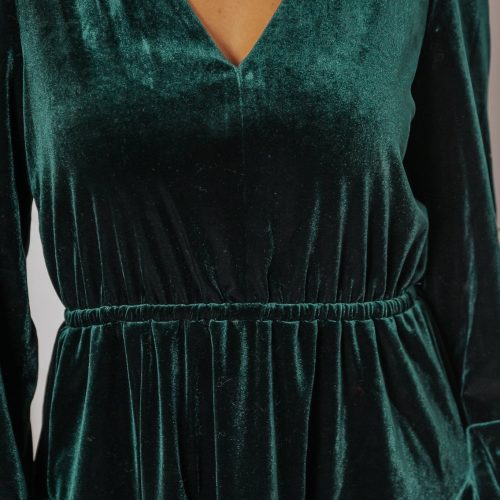 steve madden green velvet kara mini dress 799958