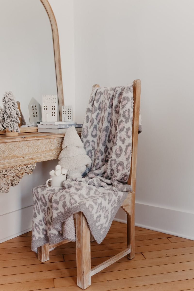 tan leopard throw blanket 740297