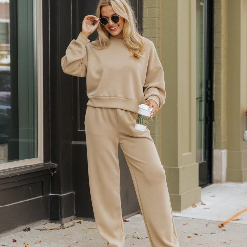 taupe scuba lounge sweatpants 495090