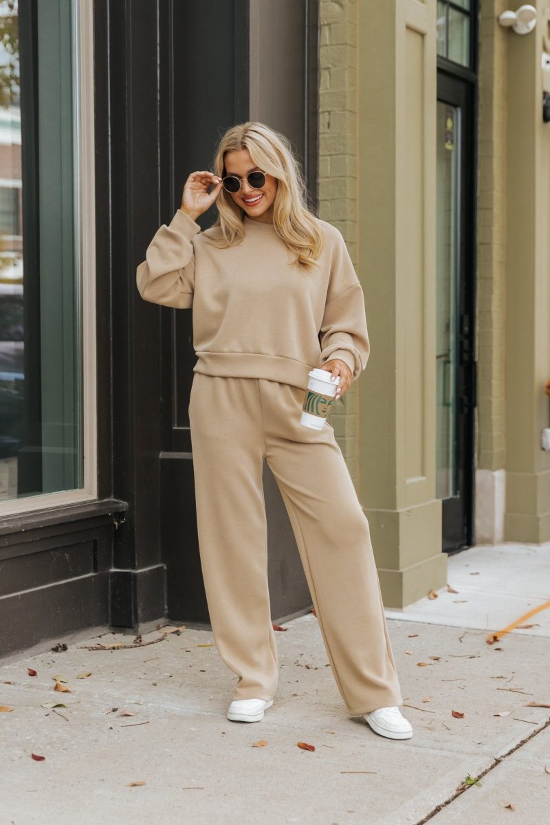 taupe scuba lounge sweatpants 495090