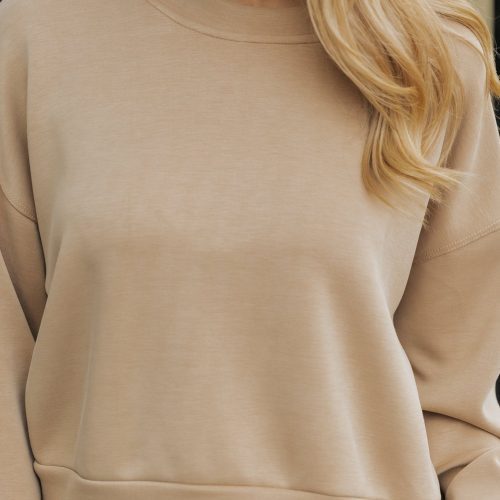 taupe scuba lounge sweatshirt 665580