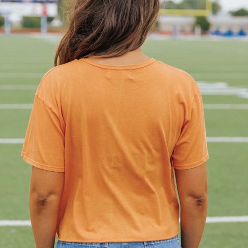 texas short sleeve game day tee orange 450004