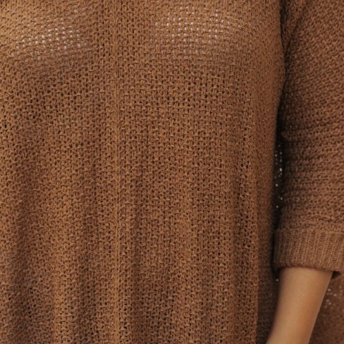 ultimate loose fitted sweater brown 573034