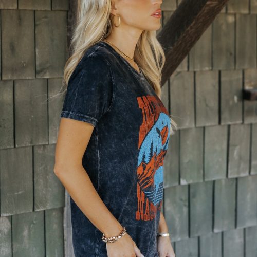 vintage charcoal montana graphic t shirt 129563